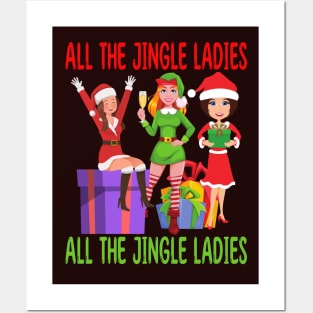 All the Jingle Ladies Posters and Art